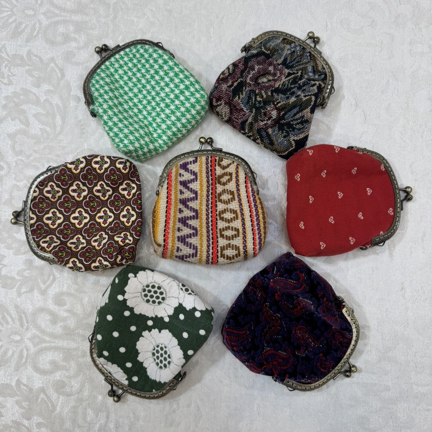 Wallet Pouch - Velvet Paisley