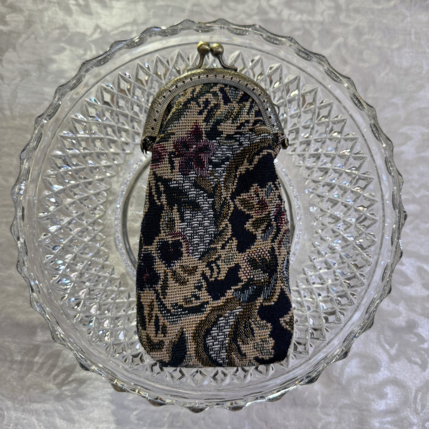 Eyeglass Pouch - Floral Tapestry