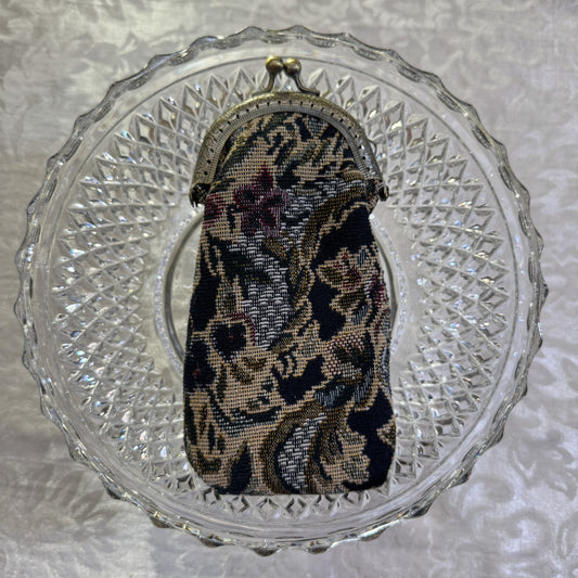 Eyeglass Pouch - Floral Tapestry