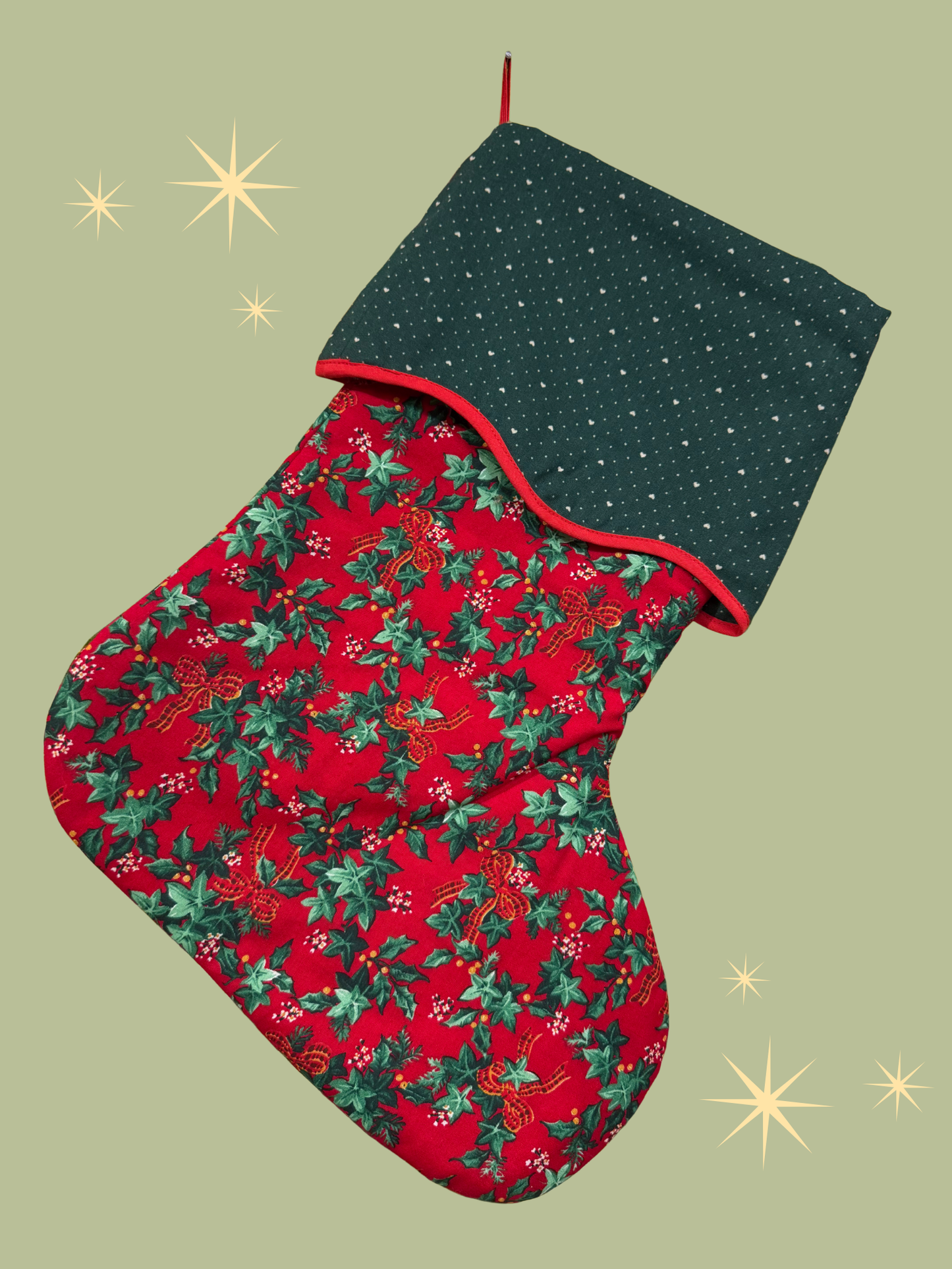 Holiday Stocking - Ivy & Hearts