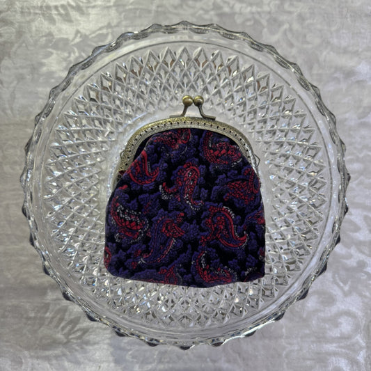 Wallet Pouch - Velvet Paisley