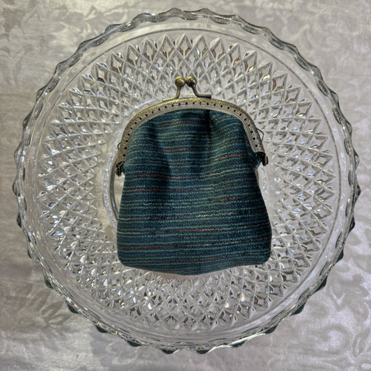 Wallet Pouch - Velvet Stripe